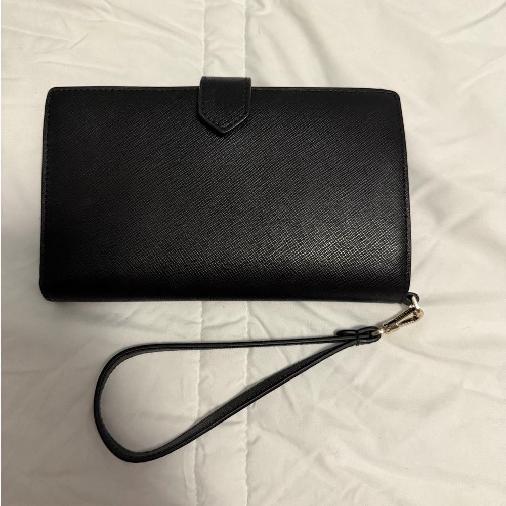 Kate Spade Black Phone Wristlet Wallet - Picture 6 of 6